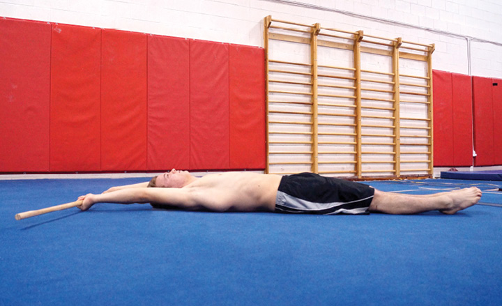 Supine Weighted Flexion End